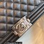 Chanel Large LE BOY Handbag A67087 in Lambskin Black/Aged Silver