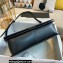 Chanel Large LE BOY Handbag A67087 in Lambskin Black/Aged Silver