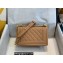 Chanel Small LE BOY Handbag A67085 in Caviar Leather Beige/Aged Gold