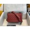 Chanel Small LE BOY Handbag A67085 in Caviar Leather Date Red/Aged Silver