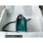 Chanel Small LE BOY Handbag A67085 in Caviar Leather Green/Shine Silver