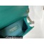Chanel Small LE BOY Handbag A67085 in Caviar Leather Green/Shine Silver