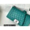 Chanel Medium LE BOY Handbag A67086 in Caviar Leather Green/Shine Silver