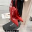 The Attico Heel 10.5cm Venus Slingback with Ankle Strap Leather Red