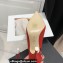 The Attico Heel 10.5cm Venus Slingback with Ankle Strap Leather Red