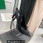 The Attico Heel 10.5cm Venus Slingback with Ankle Strap Sequins Black