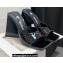 The Attico Heel 10.5cm Devon Mules Patent Black