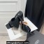 The Attico Heel 10.5cm Devon Mules Patent Black