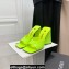 The Attico Heel 10.5cm Devon Mules Patent Fluo YellowThe Attico Heel 10.5cm Devon Mules Patent Fluo Yellow
