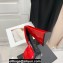 The Attico Heel 10.5cm Devon Mules Patent Red