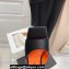 The Attico Heel 10.5cm Devon Mules Satin Black
