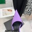 Versace Heel 10.5cm Medusa Charm Pumps Patent Lilac