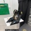 Versace Heel 10.5cm Medusa Charm Pumps Patent Black