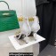 Versace Heel 9.5cm Medusa Chain Leather Sandals White