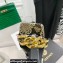 Versace Heel 9.5cm Medusa Chain Leather Sandals Python Print