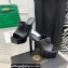 Versace Heel 14cm Platform 4cm La Medusa Mules Black