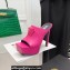 Versace Heel 14cm Platform 4cm La Medusa Mules Fuchsia
