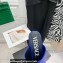 Versace Heel 14cm Platform 4cm La Medusa Mules Blue
