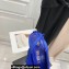 The Attico Heel 10.5cm Venus Slingback with Ankle Strap Satin Blue