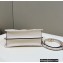 Fendi Peekaboo Iseeu Medium Bag White with decorative Stitching 2022