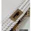 Fendi Peekaboo Iseeu Medium Bag White with decorative Stitching 2022