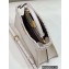Fendi Peekaboo Iseeu Medium Bag White with decorative Stitching 2022