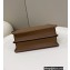 Fendi Peekaboo Iseeu Small Bag Brown with decorative Stitching 2022