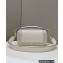 Fendi Baguette Medium Bag White with decorative Stitching 2022