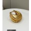Fendi leather Nano Fendigraphy Hobo Bag Charm Gold 2022