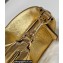 Fendi leather Nano Fendigraphy Hobo Bag Charm Gold 2022