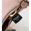 Fendi leather Nano Fendigraphy Hobo Bag Charm Pink 2022
