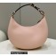 Fendi leather Fendigraphy Small Hobo Bag Pink 2022