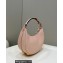 Fendi leather Fendigraphy Small Hobo Bag Pink 2022
