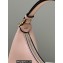 Fendi leather Fendigraphy Small Hobo Bag Pink 2022