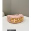 Fendi leather Fendigraphy Small Hobo Bag Pink 2022