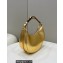 Fendi leather Fendigraphy Small Hobo Bag Gold 2022