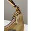 Fendi leather Fendigraphy Small Hobo Bag Gold 2022