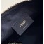 Fendi leather Fendigraphy Small Hobo Bag Black 2022