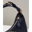 Fendi leather Fendigraphy Small Hobo Bag Black 2022