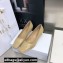 Dior Heel 3.5cm Calfskin Ballerinas Beige 2022