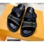 Louis Vuitton LV Trainer Mules Black 2022