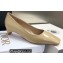 Dior Heel 3.5cm Calfskin Ballerinas Beige 2022