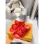 Louis Vuitton LV Trainer Mules Red 2022