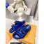 Louis Vuitton LV Trainer Mules Blue 2022