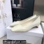 Dior Heel 3.5cm Calfskin Ballerinas White 2022