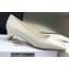Dior Heel 3.5cm Calfskin Ballerinas White 2022