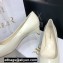 Dior Heel 3.5cm Calfskin Ballerinas White 2022