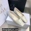 Dior Calfskin Ballerina Flats White 2022