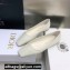 Dior Calfskin Ballerina Flats White 2022