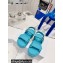 Dior Lambskin DiorAct Sandals Blue 2022